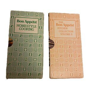 The Bon Appetit Kitchen Collection Vols 1 & 2, Boxed Sets Of 4 Cookbooks Paper